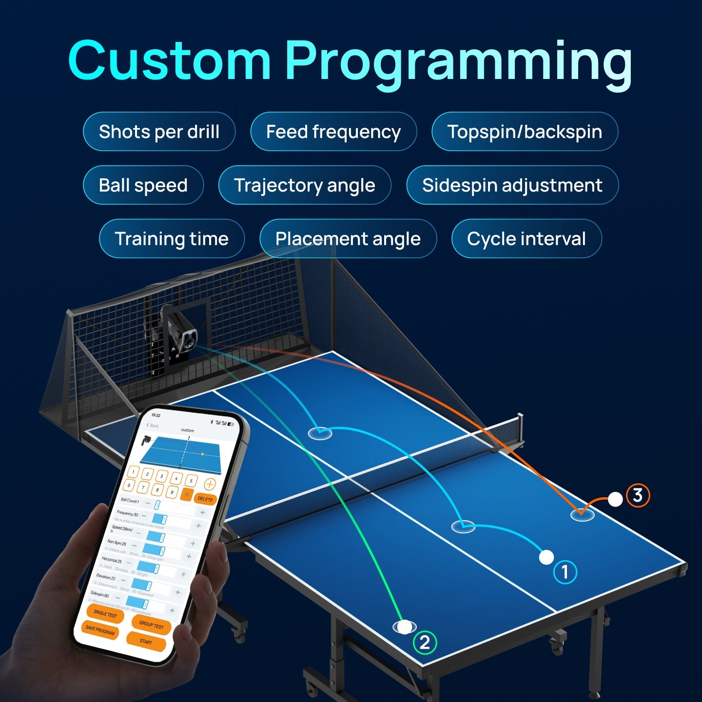 Table Tennis Machine SS-P6