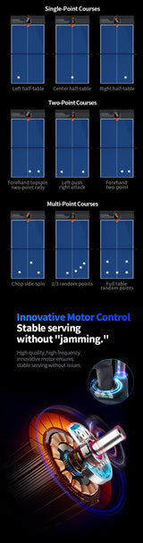 SIBOASI P2300 Table Tennis Ball Machine (SS-P2300)