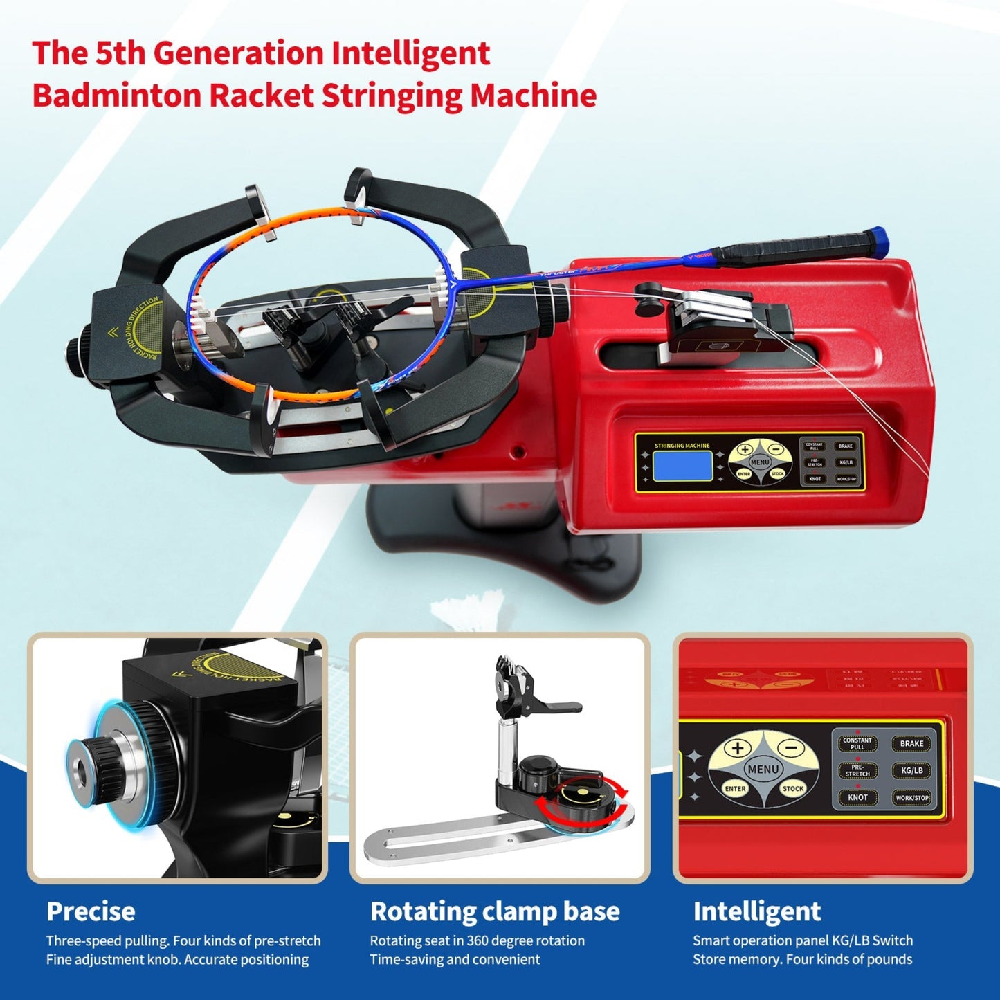 Stringing Machine SS-S3 (Badminton 'ONLY')