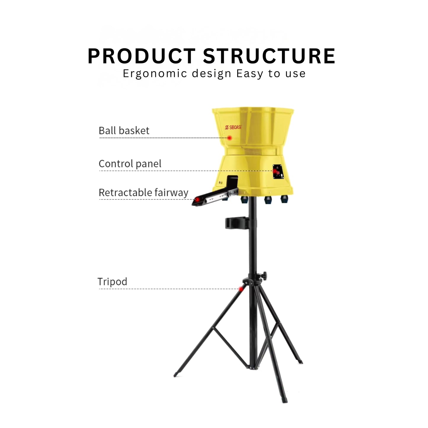 Intelligent Tennis Ball Machine SS-T2000A