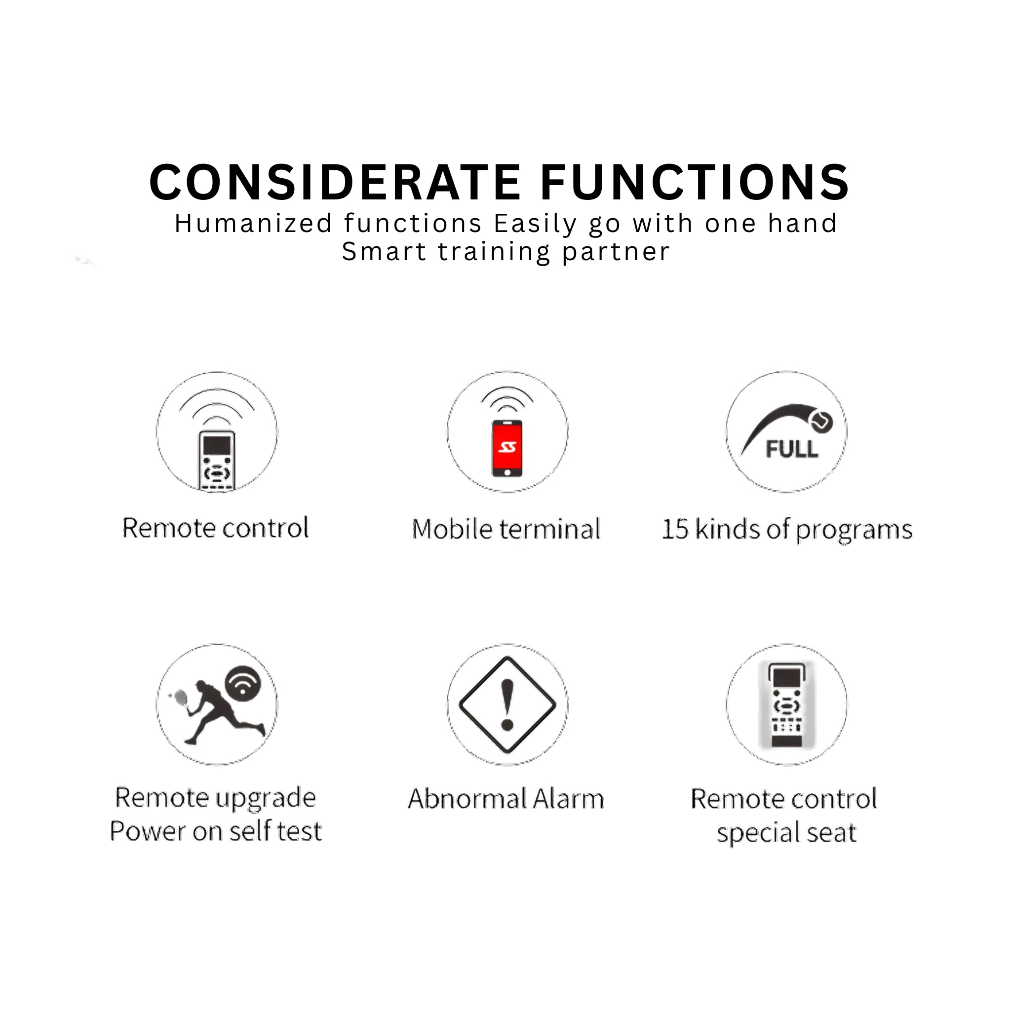 Intelligent Tennis Ball Machine Equipment SS-T7