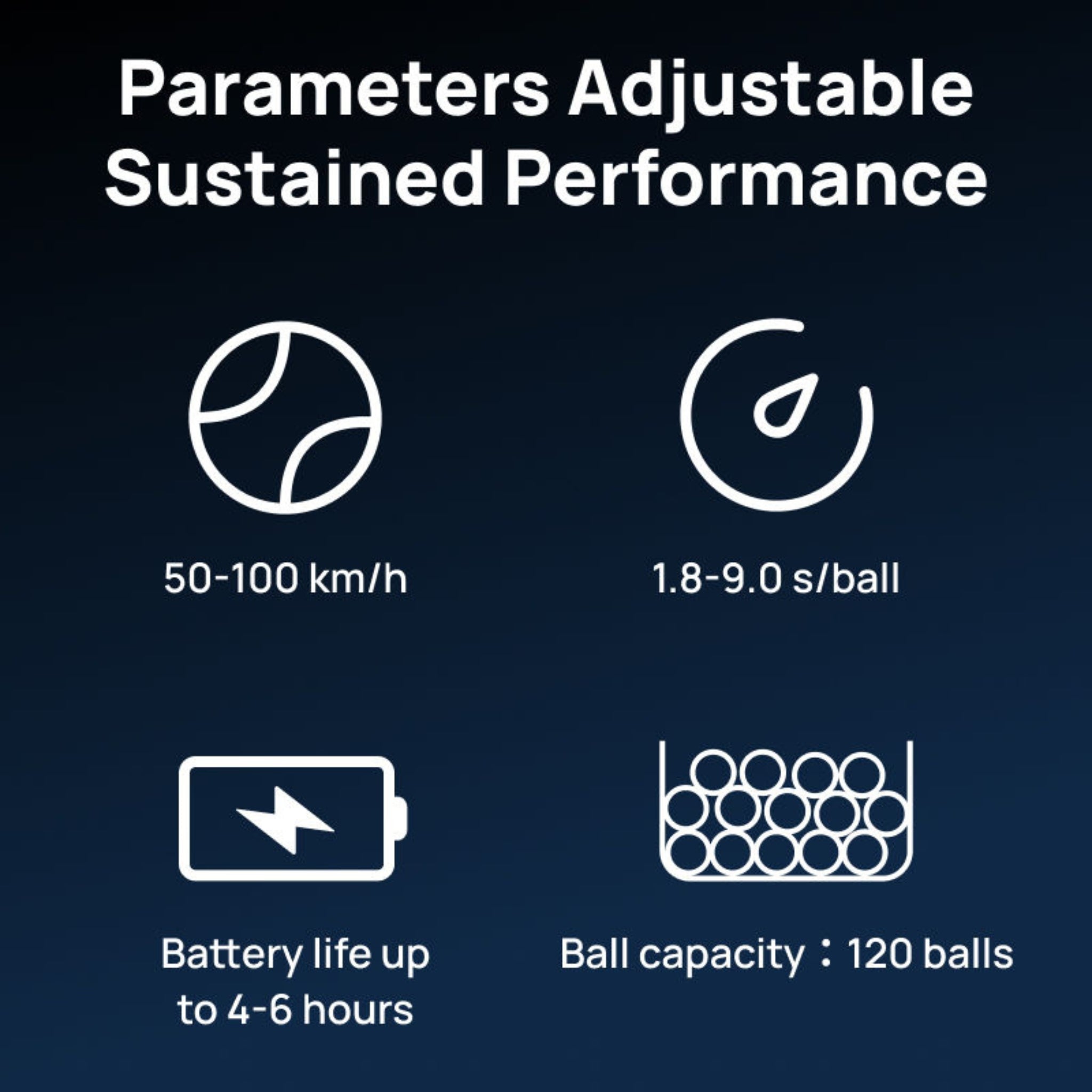 Intelligent Tennis Ball Machine SS-T1