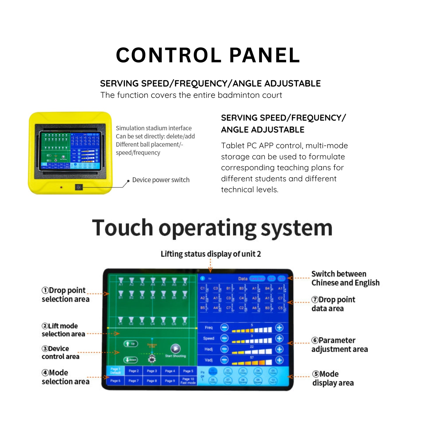 Badminton Machine SS-S8025A