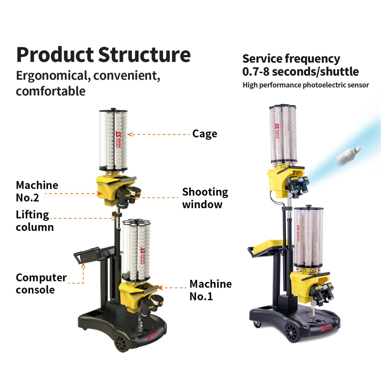 Badminton Machine SS-S8025A