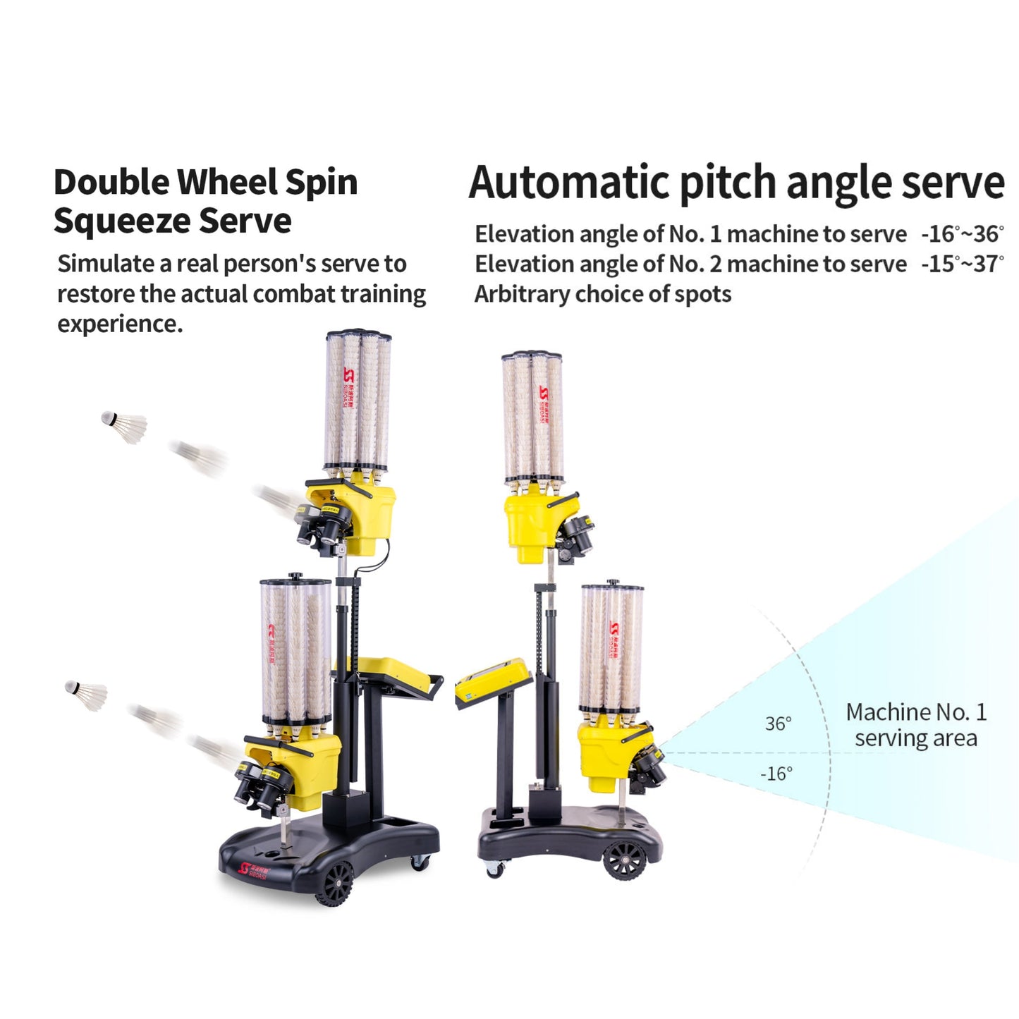 Badminton Machine SS-S8025A